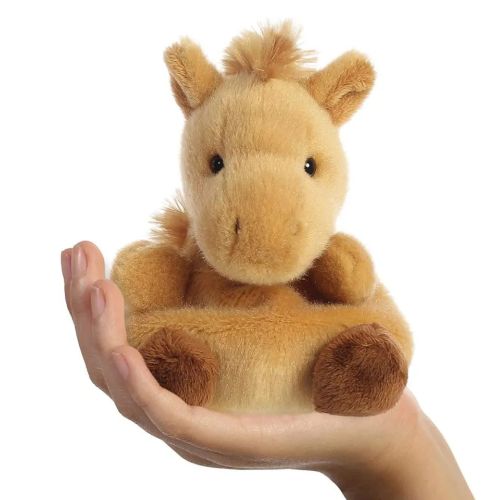 Gallop, a tenyérnyi ülő plüss póniló bébi, 13 cm (Aurora, Palm Pals)