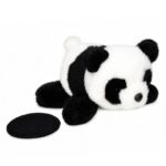 Mágneses fekvő panda vállplüss, 13 cm (Aurora, Shoulderkins)