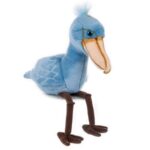 Élethű, kék papucscsőrű madár, 25 cm (Semo, Premium Edition)
