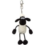 Shaun, a bárány: Shaun plüss kulcstartó, 14 cm (Aurora)