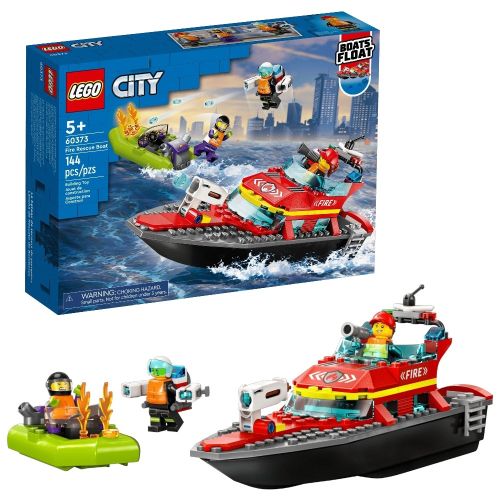 Tűzoltóhajó (LEGO City, 60373)