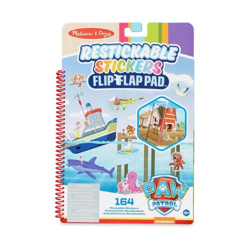 Mancs őrjárat: Kaland-öböl, kreatív újrahasználható matrica készlet 164 matricával (Melissa & Doug)