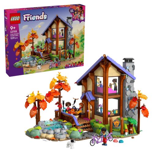 Otthonos kabin az őszi erdőben (LEGO Friends, 42705)