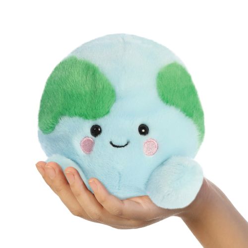 Eve, a tenyérnyi ülő plüss földgömb, 13 cm (Aurora, Palm Pals)