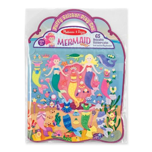Pufi matrica: Hableány - kreatív játék (Melissa & Doug, 9413)