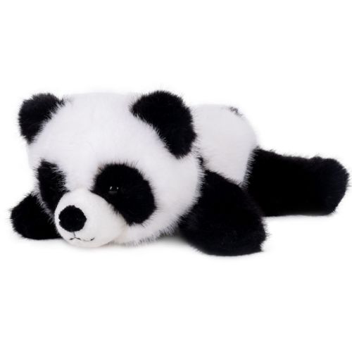 Fekvő, puha plüss panda, 25 cm (Semo, Fluffies)