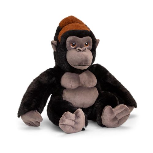 Ülő plüss gorilla, 30 cm (Keel Toys, Keeleco)