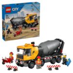 Betonkeverő teherautó (LEGO City, 60478)