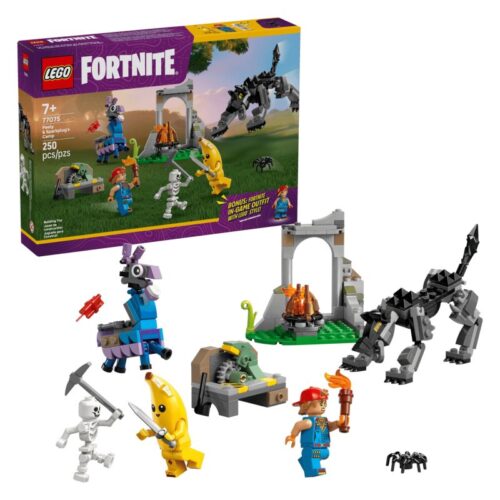 Peely és sparkplug táborhelye (LEGO Fortnite, 77075)