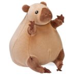 Fenékre landoló capybara vízidisznó plüss, 13 cm (Wild Republic, Flipkins)