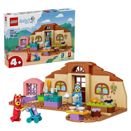 Bluey: Rozsdás és Bluey a suliban (LEGO Bluey, 11221)