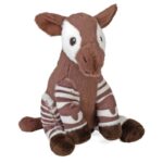 Élethű, 15 cm-es plüss okapi (Wild Republic)