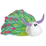 Élethű, 30 cm-es plüss tengeri vízicsiga, levél bárány (Wild Republic, Cuddlekins Eco)