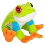 Élethű plüss levelibéka, 30 cm (Wild Republic, Cuddlekins)
