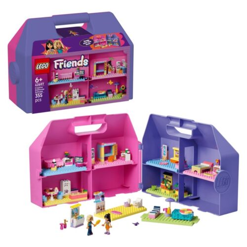 Kreatív, bőröndalakú babaház (LEGO Friends, 42697)