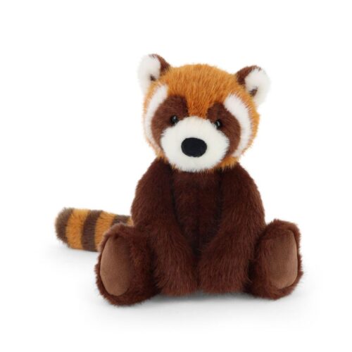 Ülő, pihe-puha plüss vörös panda, 20 cm (Keel Toys, Keeleco Enchanted World)