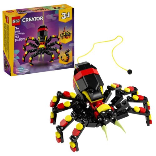 Vadállatok: Meglepetésekkel teli pók (LEGO Creator, 31159)