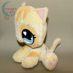 LPS Littlest Pet Shop plüss cica balról