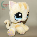 LPS Littlest Pet Shop plüss cica jobbról