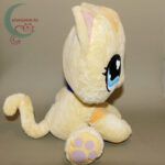 LPS Littlest Pet Shop plüss cica oldalról
