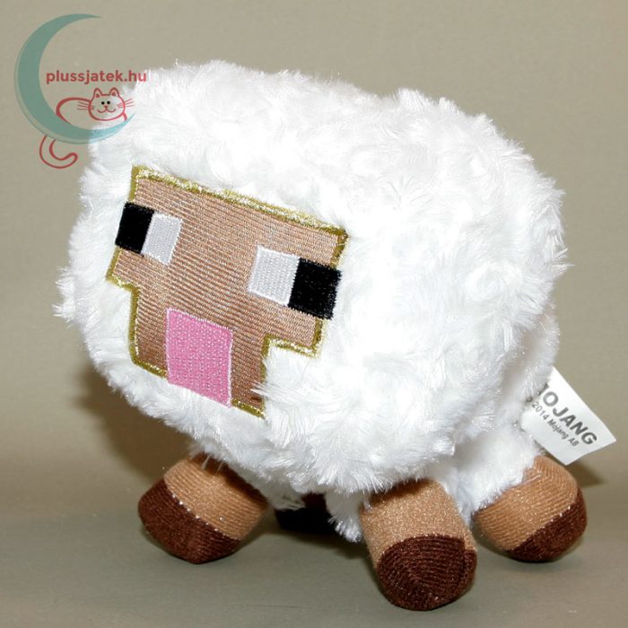 Minecraft fehér plüss bárány balról